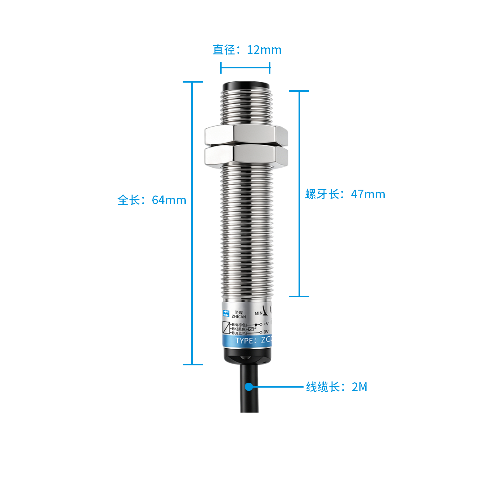ZC3J-M12DN015-I